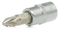 SOCKET BIT PZ2 14 L37MM