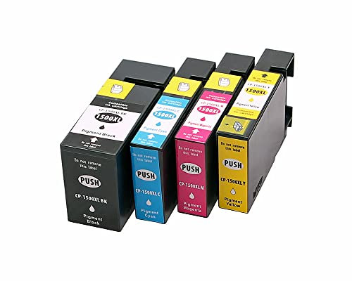 ABC Set 4X alternativ Tintenpatrone für Canon PGI-1500 PGI-1500XL für Canon Maxify MB-2000 Series MB-2050 MB-2100 MB-2150 MB-2155 MB-2300 MB-2350 MB-2700 MB-2750 MB-2755