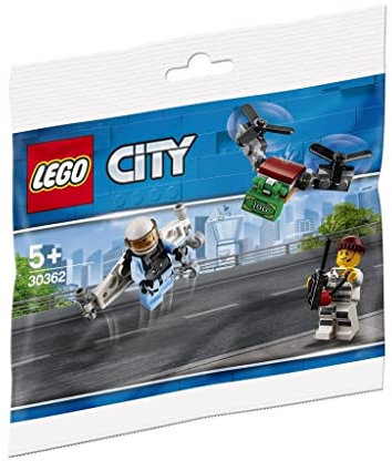 City bekannt 30362 - Sky Police Jetpack Polybag