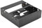 Niady Ssd Halterung,Oimaster 2,5 Zoll / 3,5 Zoll HDD/SSD auf 5,25 Zoll Floppy-Drive Bay Computer-Halterung