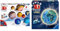 Ravensburger 3D Puzzle Planetensystem für Kinder ab 7 Jahren - 8 Puzzleball-Planeten als Sonnensystem Modell mit Poster & 3D Puzzle 11844 - Nachtlicht - Erde bei Nacht - 72 Teile