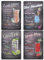 4 Piezas Vintage de Recetas de Cóctel Póster de Pared, Chapas Metalicas Vintage, Placa Chapa Cartel Decorativo de Metal para Decoración de Club de Cerveza Bar Pub Cafetería Baño Inicio- 20 x 30 cm