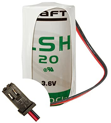 Maxxistore - Saft batteria litio Antifurto Allarme Elkron Bat80009-3,6 V 13AH - LSH20 - ER34615M - Connettore AMP MODU II 280358-0