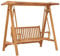 vidaXL Hollywoodschaukel 170 cm Massivholz Teak