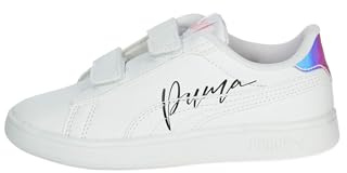 Puma Puma Smash 3.0 L Crystal Wings V PS, Sneaker, Puma White-Puma Black-Peach Smoothie,