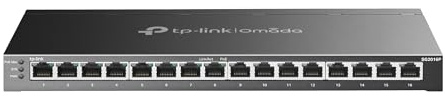 TP-Link SG2016P, Jetstream 16 Port Gigabit Smart Switch con 8 porte PoE+