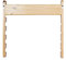 Porta Canna da Pesca Canna da pesca Porta in legno Porta in legno Asta Garage A Parete Mount Asta Rack Organizer Memorizzazione Pole da pesca Accessori Portatile 6 asta Supporto Canne da Pesca ( Color