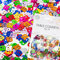 Konfetti Zahl 19 Bunt 19. Geburtstag | Deko für Jubiläum und Party | 500 Stück, metallic-bunt, 10mm groß | Zahlenkonfetti Tischkonfetti Tischdeko Jubiläum, Edition: Zahl 19