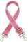 Schultergurt Tragegurt Taschengriff Taschengurt for Frauen Abnehmbare DIY Schulter Regenbogen Handtaschenzubehör Cross Body Messenger Nylon Taschengurte Umhängegurt Taschengurt ( Color : Pink , Size :