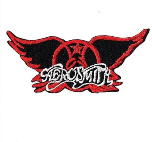 American Rock Patch Aufnäher – Abzeichen zum Aufnähen oder Aufbügeln – trendiges Modeaccessoire – einzigartiges dekoratives Logo für Jacken, Jeans und Taschen – Vintage – Bekleidung