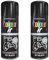 YSAMAX 250 ML Spray Paint, Aerosol Spray Can Quick Drying, Black Gloss, General Purpose, Excellent Coverage And Adhesion, Heat Resistant, Stunning Finish (Pack of 2)