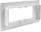 220x90mm Kanalverbinder mit Flansch - Wandflansch für Flachkanäle - Klima, Lüftung, Heizung, Kühlung