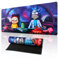 Gaming Mauspad 300x800mm, XXL Mauspad Große mit Motiv und Vernähten Kanten Tischunterlage Large Size Wasserdicht rutschfeste Gummibasis Verbessert Präzision Geschwindigkeit für PC Laptop Home Office