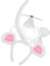 Beaupretty Halloween Party Fun Mouse Nose Costume Accessory Kit Adjustable Headband for Boys and Girls Adults