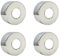 Hugwish Rosettes for Shower Fittings 3/4’ 27mm x 66mm x 30mm in Height, 4 Pieces, Rosette for tap, Internal ø 26 mm, Rosettes for Fittings, Shower Fitting, Rosette for tap (27mm x 66mm x 30mm)
