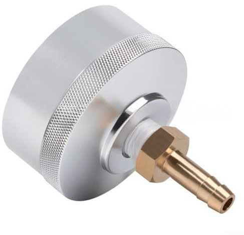 Generator Fuel Cap, Fuel Tank Cap, Lawn Mower Gas Cap For Honda EU1000i, EU2000i, EU3000i 2000W, WH2200iXLT(With screws Silver)