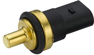 HELLA 6PT 013 113-291 Sensor, Kraftstofftemperatur - 2-polig - geklemmt - ohne Gehäuse - mit Dichtring