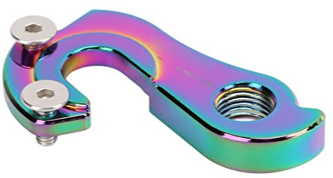 Fahrrad Schaltauge, CNC Aluminium, Verschleißfestes Fahrrad Schaltwerk, Hochwertiger Schaltwerkträger, for Mountainbike Rennrad Tourenrad, 1 Stück Set (Nr. 12 Schwanzhaken)