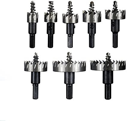 1pc Lochsäge Bohrer Set 15-53mm HSS Bohren Hartmetallbestückter Kernbohrer Für Metallbearbeitungswerkzeuge Edelstahl Lochbohren-1 Stück 30 mm