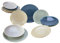 CreaTable, 19789, Serie SISU, 12-teiliges Geschirrset, Teller Set aus Steinzeug, spülmaschinen- und mikrowellengeeignet, Qualitätsproduktion