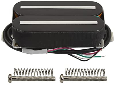 FLEOR Humbucker Tonabnehmer Keramik für Humbucker E-Gitarre schwarz