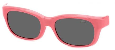 Polaroid Pld K006 Cl-on 35J/M9 PINK Sunglasses Kid Acetate, Standard, 45