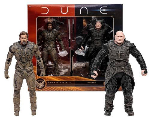 McFarlane Dune: Teil 2 Actionfiguren 2er-Pack Gurney Halleck & Rabban 18 cm