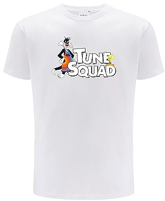 ERT GROUP Mens Double T-Shirt, Space Jam 030 Weiß 2, M