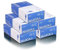 HANSKA 500 Guanti Monouso Nitrile Blu - Senza Polvere - Usa e Getta- Ambidestri - Non Sterili - Base di Gomma - Adatti per Ambiti Medici, Manipolazione degli Alimenti (500, L)