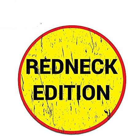 13 cm x 13 cm REDNECK Aufkleber Auto Styling Lustiges Auto Truck.4X4 Offroad.4wd Dirt Race