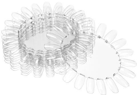 Mikinona Lot De 10 Nuanciers Ronds Pour Roue D'entraînement Pour Vernis À Présentoir Pour Vernis À Accessoire De Salon De Nail Art
