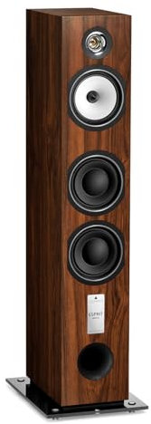 Triangle - Enceinte Colonne Hi-FI Antal EZ - Puissance Admissible 120W - Rendement 92 DB/W/m – Polyvalente Musique et Home-Cinéma - 200 x 1090 x 345 mm (Teck, Pièce)