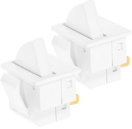 OSALADI 2pcs Refrigerator Control Light Switch Replacement Fridge Door Light Switch Parts Control Accessories