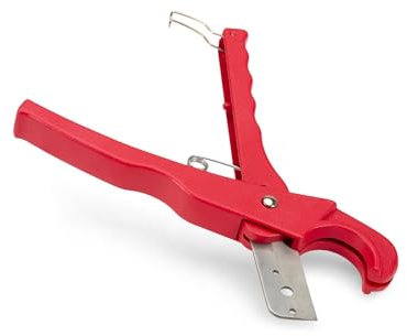 LavaPlumb Plastic Pipe Cutter 6–32mm, Suitable for PVC PEX PPR PB MDPE, Tube Cutter for Plumbing, Multi Size Plastic Pipe Cutting Tool, Metal Body, Toughened Steel Blade