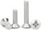 Vis à tête fraisée bombée à empreinte cruciforme en acier inoxydable 304 M2/2,5/3/4/5/6 GB820 DIN966 A2-70, demi-ovale(16mm,(10pcs) M4)