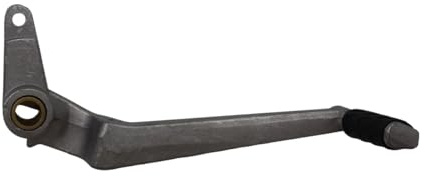 Voyoo Palanca de freno trasera de pedal palanca de freno de plata para motocicleta, compatible con modelos 696, 796, 795 y M1100 (2009-2013).