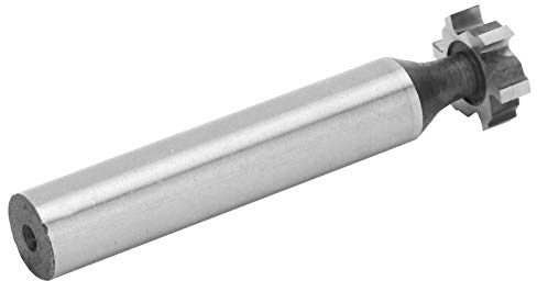 Cocoarm Broca de Corte con Ranura en T HSS Fresa con Ranura en T 4 X 13 X 10 Mm Vástago Recto para Procesamiento CNC y Fresado de Metal en Acero Aluminio Cobre Hierro