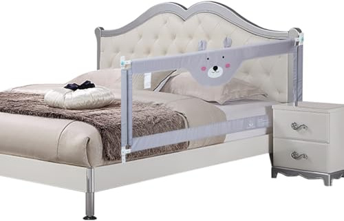 Bed Rail for Toddlers Guard Rail 180cm Safety Bed Rail for Kids | for Double,Queen,King,Super King bed Extra Tall Rail for Single bed Co-sleep Bed bumbers Fence 1 Side Rail