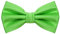 MASADA Herren Fliege Apfelgrün Seidenlook, stufenlos verstellbar, handgefertigt, Hakenverschluss - 12 x 6 cm 100% Polyester