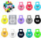 Toggles for Drawstrings, 50 Pcs Plastic Single Hole Spring Cord Locks for Drawstring Bags Laces and Paracord, Cord Toggle Fastener Stopper Sliders Shoe Lace Lock (Multicolor)