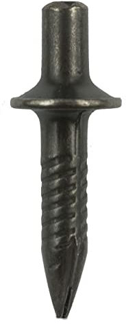 5x Fixpin Nagel mit großem Kragen 4,0x18 mm | Betonnägel | Stahlnägel | Nägel | Einschlagdübel | Betondübel