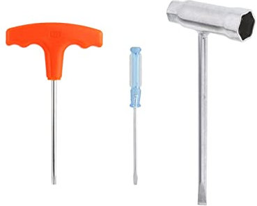 T-Schraubenschlüssel für Kettensäge, 19 mm x 13 mm und T-Griff, T27-Torx-Schraubendreher, passend für Makita Husqvarna Stihl Dolmar Partner Echo Jonsered Poulan Kettensägen