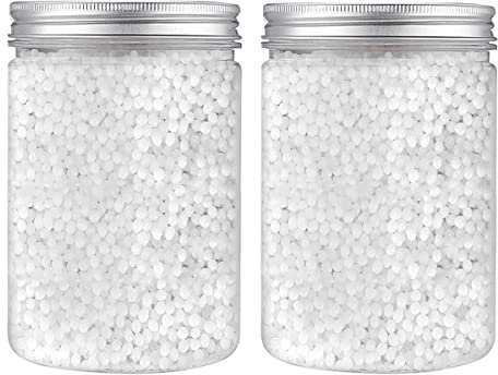Wiederverwendbare Kunststoff-Pellets, formbare Kunststoff-Pellets, thermoplastische Perlen, schmelzbare Polymorph-Pellets, Modelliermasse für Heimwerker, Bastler, Basteln, Modellieren, Cosplay, 475 ml