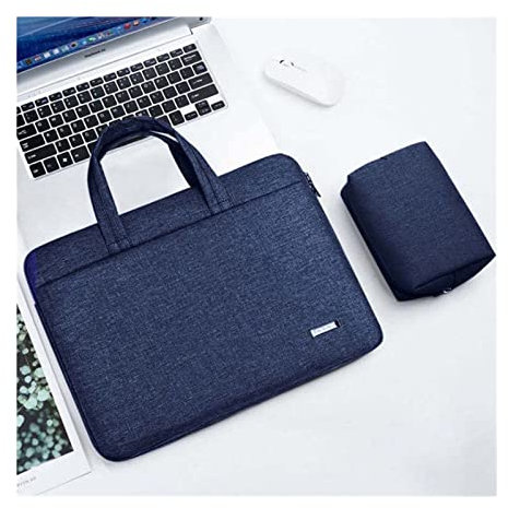 TOMYEUS Borse per PC Portatili Borsa for Laptop 13.3 15.6 14 14 '' Impermeabile taccuino Sacco Manica Borsetta Breve Custodia Leggera Borsa Porta PC (Color : B, Size : 12inch)