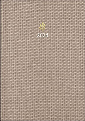 rido/idé Wochenkalender „Icecoffee“ 2024 2 Seiten = 1 Woche A5 natur