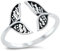 Joyara Sterling Silber 925 Wal Schwanz Ring