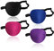 VIKSAUN 4 Pièces PaLes Yeux Cosplay Patchs 3D Patch Oculaire Orthoptchs Oculaires Ajustable, Cache Oeil Patchs Patch D'Oeil Strabisme, Masque Pour tique, Pour Le Traitement De L'Amblyopie
