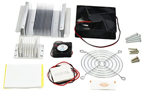 LIFKOME 60w Peltierkühler Thermoelektrisches Gerät Wasserkühlsystem-kit Selbstkühlmodul Kühlsystem Anschluss Kühlerlüfter-set Kompatibel
