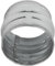 Raccords de 7,6 cm Pour Conduits Sans Joints - Connecteur de Conduit d'Aération en Métal - Extension d'Aération - Raccord de Tuyau en Métal Galvanisé - Coupleur de Sèche-Linge