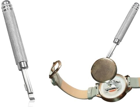 Lhbwhiz Abridor de Tapa de Reloj,abridor para Relojes de Pulsera,Herramienta Profesional de reparación de Relojes,Abridor de Base de Caja de Palanca para Relojes de Pulsera,Größen Armbanduhren Uhr